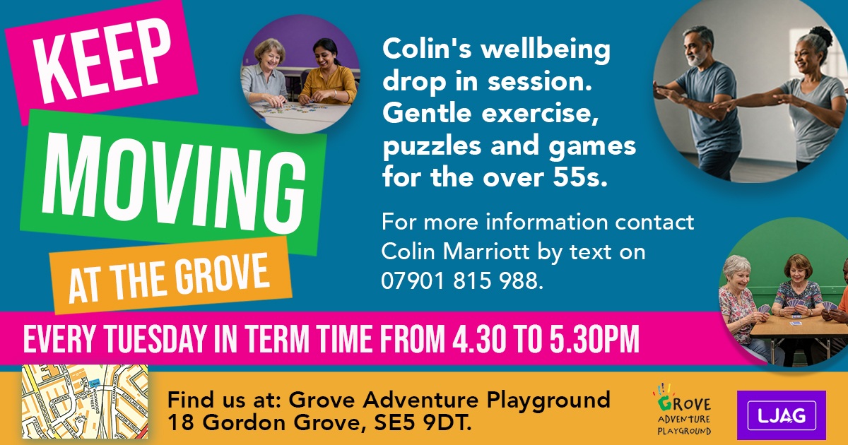 Tuesday is our busiest community day <a href="/GroveAdventure/">Grove APG</a>.  There are craft workshops with Maude &amp; Hazel which come with digital help for those struggling with their #smartphones &amp; #laptops with Mark &amp; at 4.30pm Colin is running wellbeing session for the over 50s.  Come and say hello.