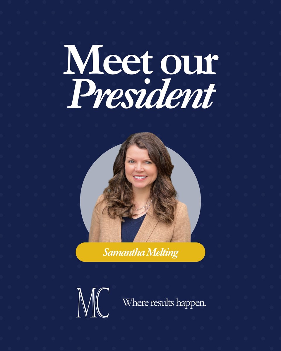 MayfieldC's tweet photo. Meet Samantha, our President. Strategy leader. Nonprofit champion. Vision with impact.
#MeetTheTeam #MayfieldConsulting https://t.co/48LYIqPhmi