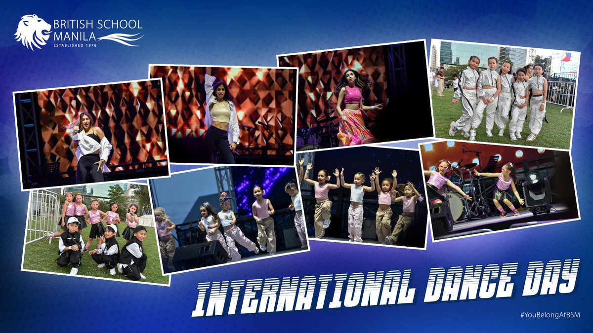 💃 Happy #InternationalDanceDay! Let's celebrate the power of movement that unites cultures, expresses emotions, and ignites passion. We move to the beat of life that also inspires others. Dance on! 

#YouBelongAtBSM