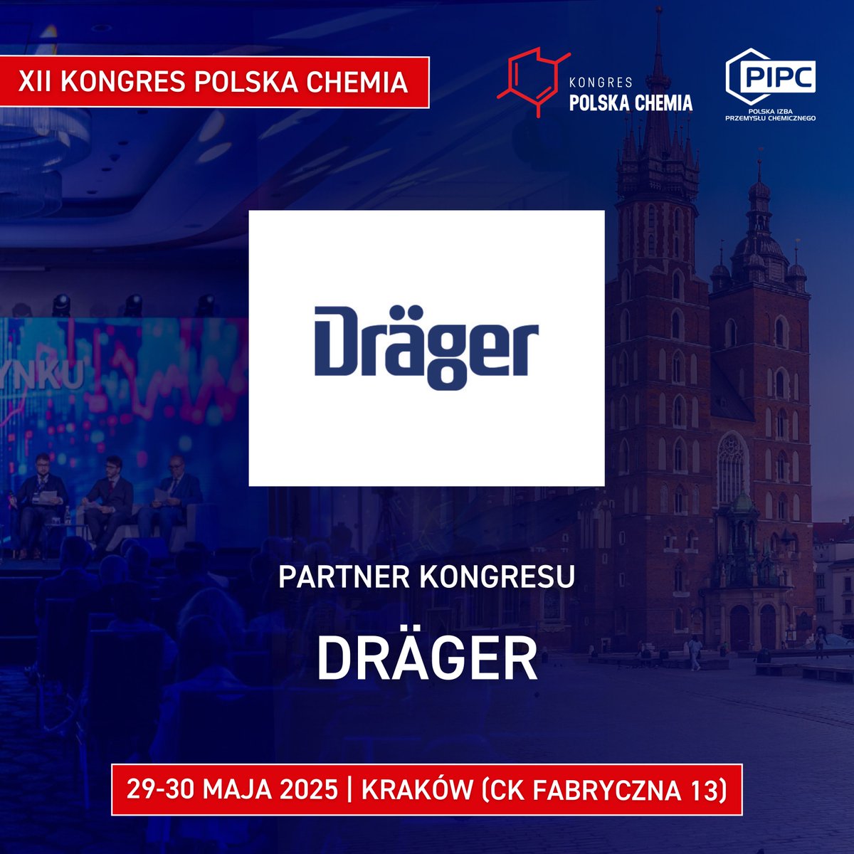 🤝 Mamy przyjemność poinformować, że Dräger został Partnerem XII Kongresu Polska Chemia!

👉 Przejdź na stronę wydarzenia: kongrespolskachemia.pl

🎯 Poznaj agendę: kongrespolskachemia.pl/agenda/

🎟️ Nie czekaj i zarejestruj się już teraz!
rejestracja.kongrespolskachemia.pl/rejestracja