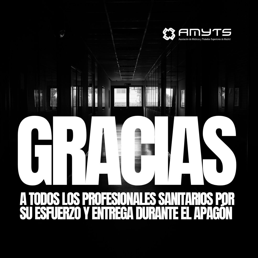 amytsmedicos's tweet image. 🔦 Todos sabremos siempre dónde estábamos y qué hicimos el 28 de abril de 2025, el día del gran apagón. Del mismo modo que siempre recordaremos cómo miles y miles de profesionales sanitarios lo dieron todo - como cada día - para que nadie se quedara atrás