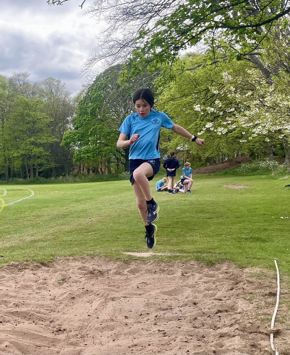 BelhavenSport's tweet photo. Our athletics programme is underway with all pupils having athletics once a week 🏃‍♂️ in addition to their cricket sessions &amp; swimming in PE.
#BeActive
#BeChallenged https://t.co/K1cd6sqJbY