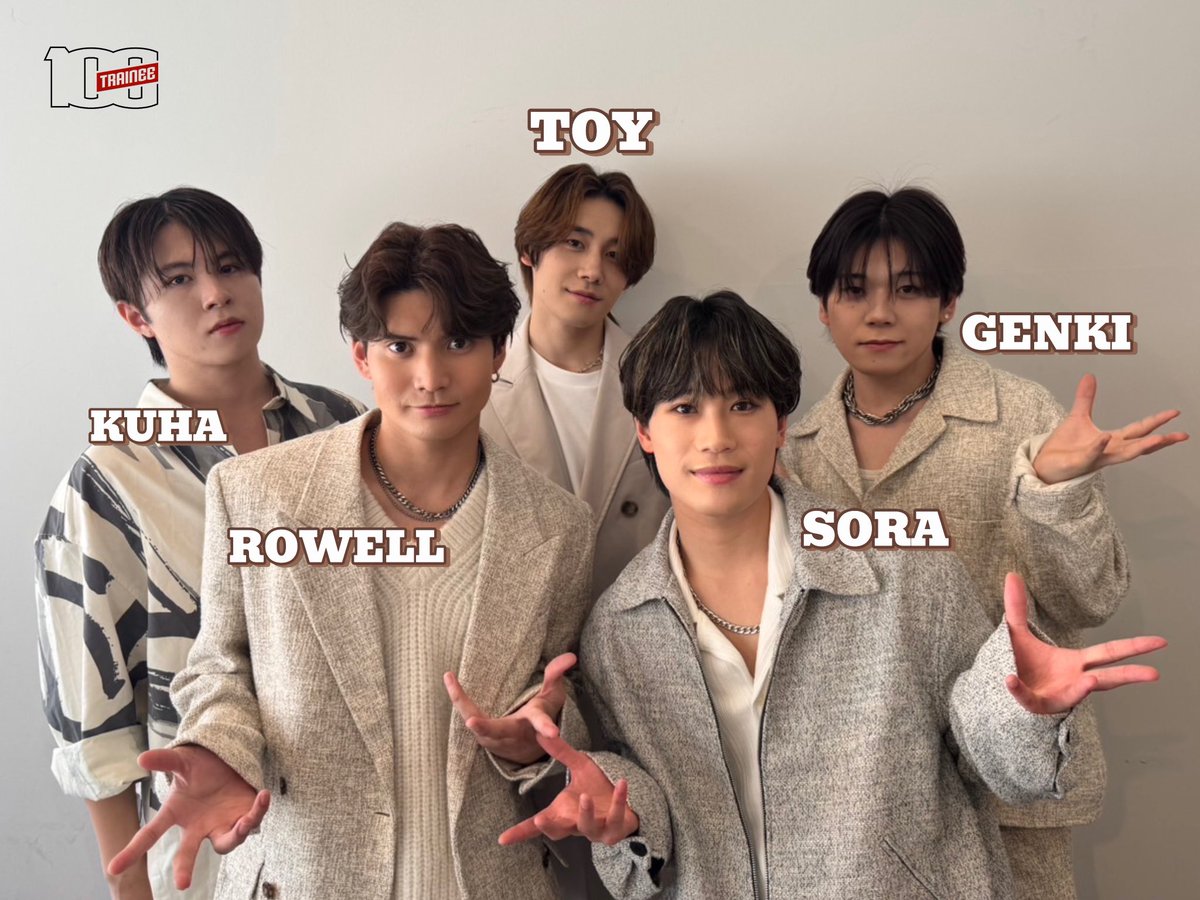 1hundredtrainee's tweet photo. [🎤]

#1HUNDREDTRAINEE

2025.04.29日(Tue)
[OA出演]OHL “PIECE 2 PEACE vol.53”

<Today's members>

#TOY
#ROWELL
#GENKI
#KUHA
#SORA

／
2部も終演後
"サイン会" 開催‼︎
＼

#ワントレ https://t.co/45WwOhuXyp