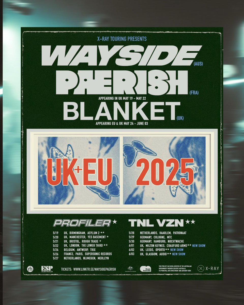 blanket (@blanketofficial) on Twitter photo Not long until this
Tickets at blanketofficial.com/live Not long until this
Tickets at blanketofficial.com/live