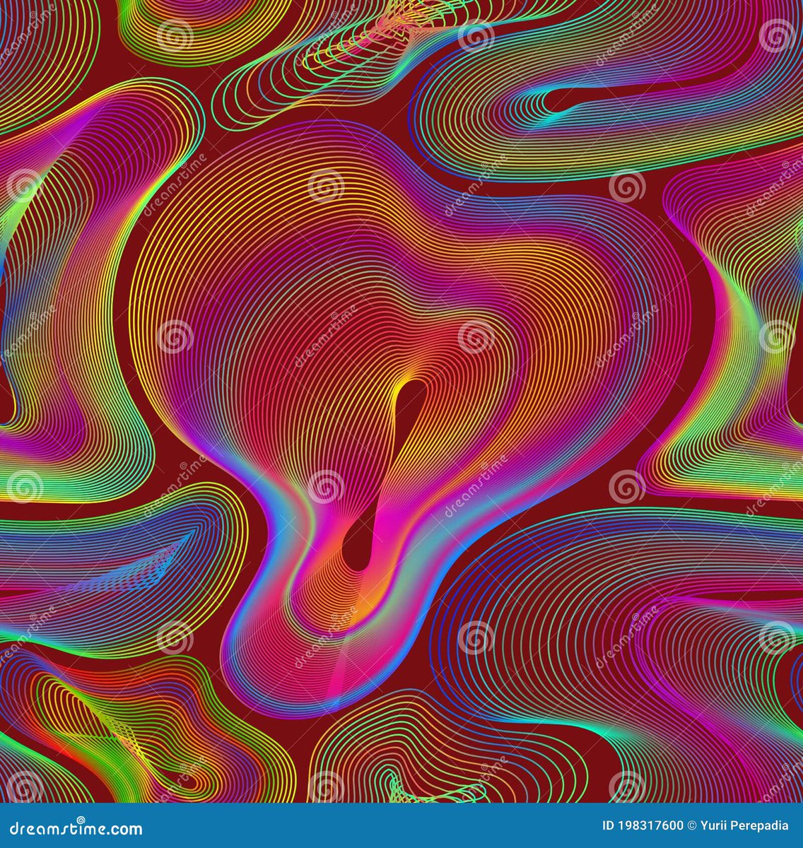 yurrey_p's tweet image. Chaotic iridescent seamless #abstractpattern. Swatch of multicolor shapes of lines for modern textile design. dreamstime.com/chaotic-irides…