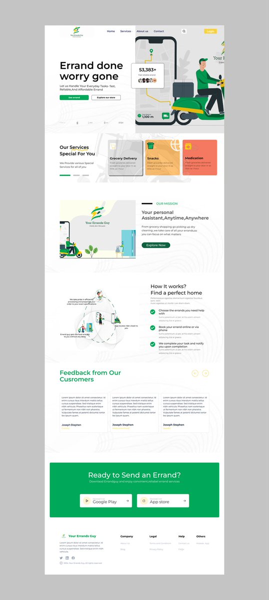 sheriff__UIUX's tweet image. &quot;Design critique wanted! Take a look at my latest landing page design and share your thoughts  #DesignFeedback