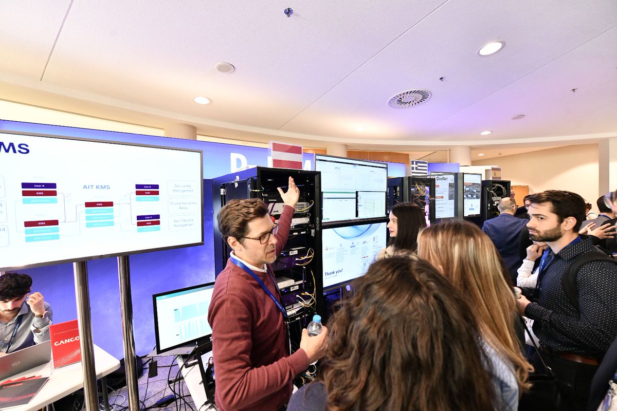 🌐#QCIDays2025 Day 2!
Spotlight: 🇪🇺’s #Quantum Industry &amp; Ecosystem Development

 🔹 Keynote speeches
 🔹 Industrialisation of #QKD &amp; Quantum Tech pitches
 🔹 Company showcases by our Premium Sponsors &amp; more

Program👉 qci-days.eu/program
Livestream👉bit.ly/4lJjLtE