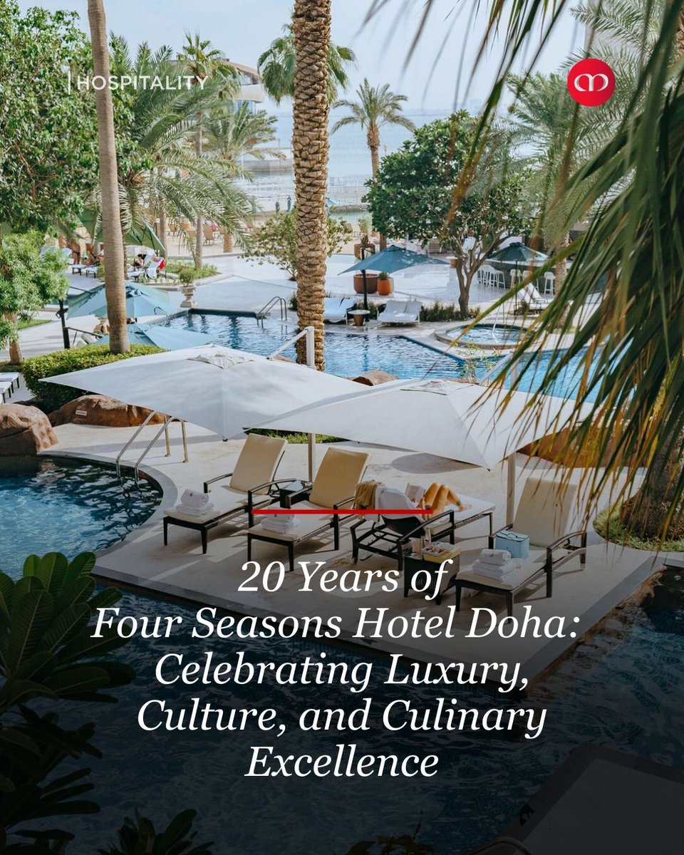 MarhabaQatar's tweet image. For 20 years, #FourSeasons Hotel Doha has been part of the city’s evolving hospitality and dining scene, offering guests a balance of luxury, culture, and culinary experiences. 

▶ marhaba.qa/20-years-of-fo…

#MarhabaQatar #FourSeasonsDoha #Curiosa #JeanGeorges #Nobu #ChefNobu
