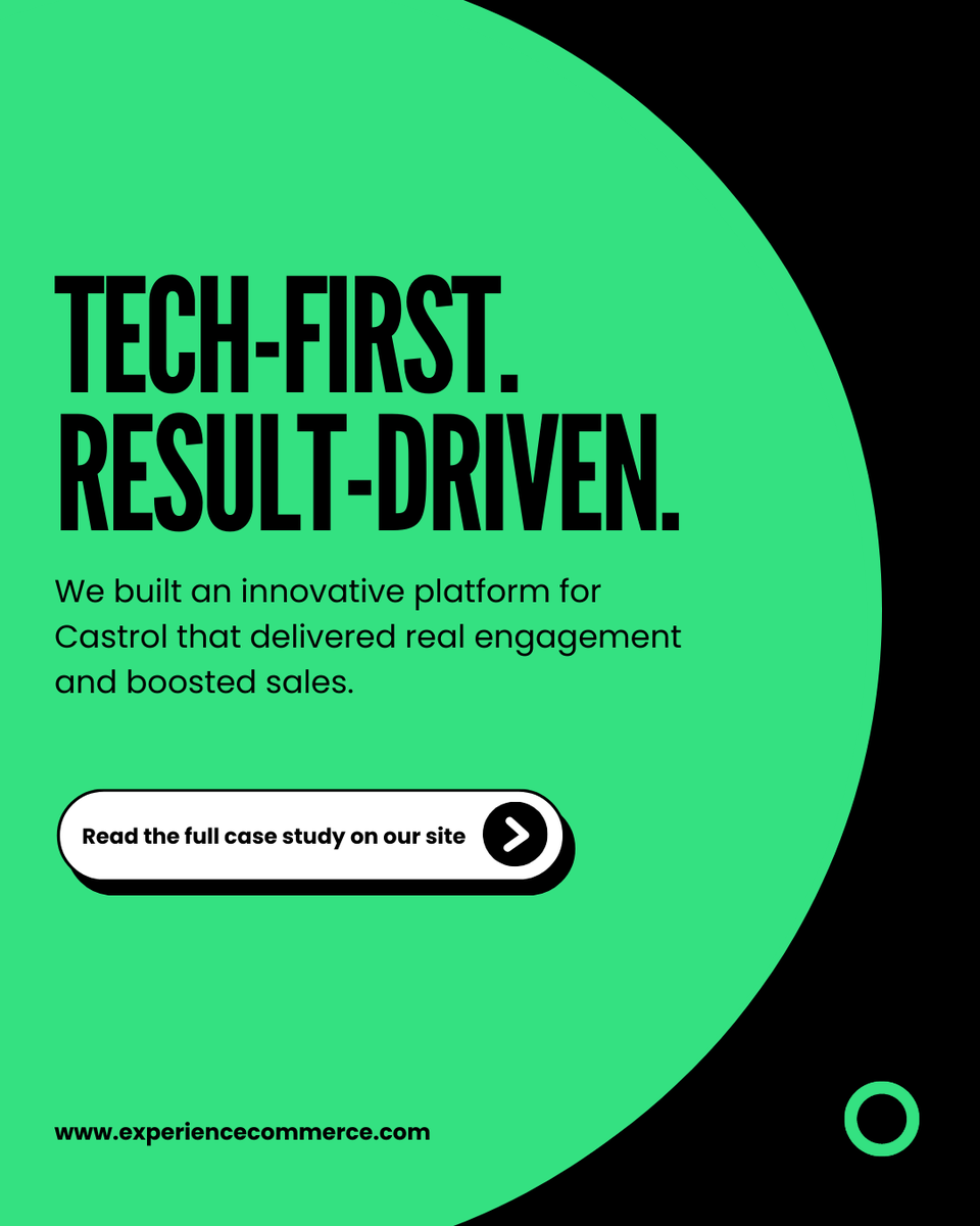 EC_Digital's tweet photo. #CaseStudy Bringing 500K+ mechanics together, boosting engagement, &amp; driving sales - through one powerful platform. @EC_Digital built #CastrolConnekt — a smart, seamless app that transformed how Castrol connects with its audience. https://t.co/32wG9H9rlg
https://t.co/lk7e4qG1eb https://t.co/wdMBa8iHD2