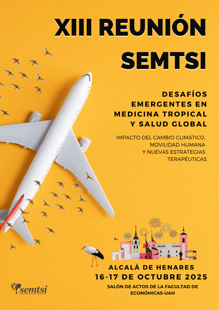 Semtsies's tweet photo. #SemtsInforma
Dentro de poco mas detalles sobre la reunion de la Semtsi...
📍Lugar Alcala de Henares (Madrid)
📆Fecha 16-17 Octubre 2025
No te pierdas las actualizaciones en nuestra web: https://t.co/Ecwaq1AI0S
#semtsi25 https://t.co/uWxGNlT7Wv
