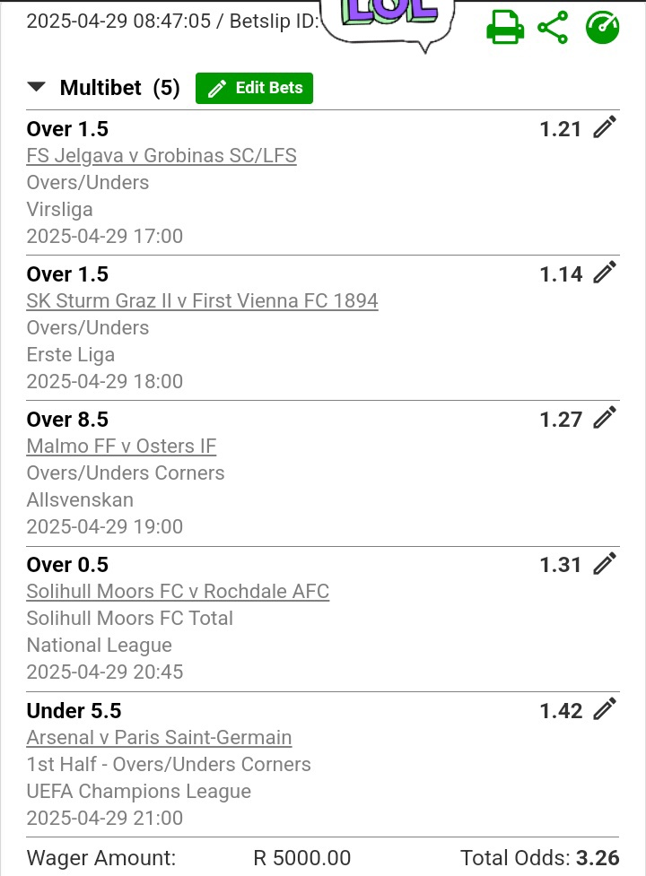 X98B5DC93 ⏰️ 17:00 👇

Easy get in 🫴 Odds 3.26