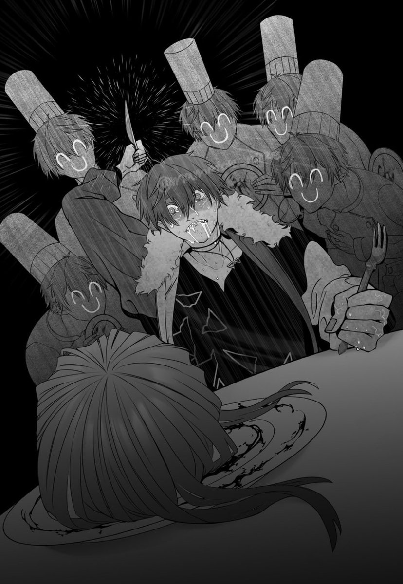 mammon_naze's tweet photo. 23年に参加させて頂いた『かわいい仔には悪夢をひとつ』に寄稿したマモンとベールのイラストを投稿します😈💛❤
アメムチであんずさん(@anzu_obe_me)のスペース東7H07bで若干数頒布されるそうです！優しいだけじゃな���、彼らのじっとりとした仄暗さを是非お手に��ってご覧ください～！🙌✨ https://t.co/Dq96cKlhbw