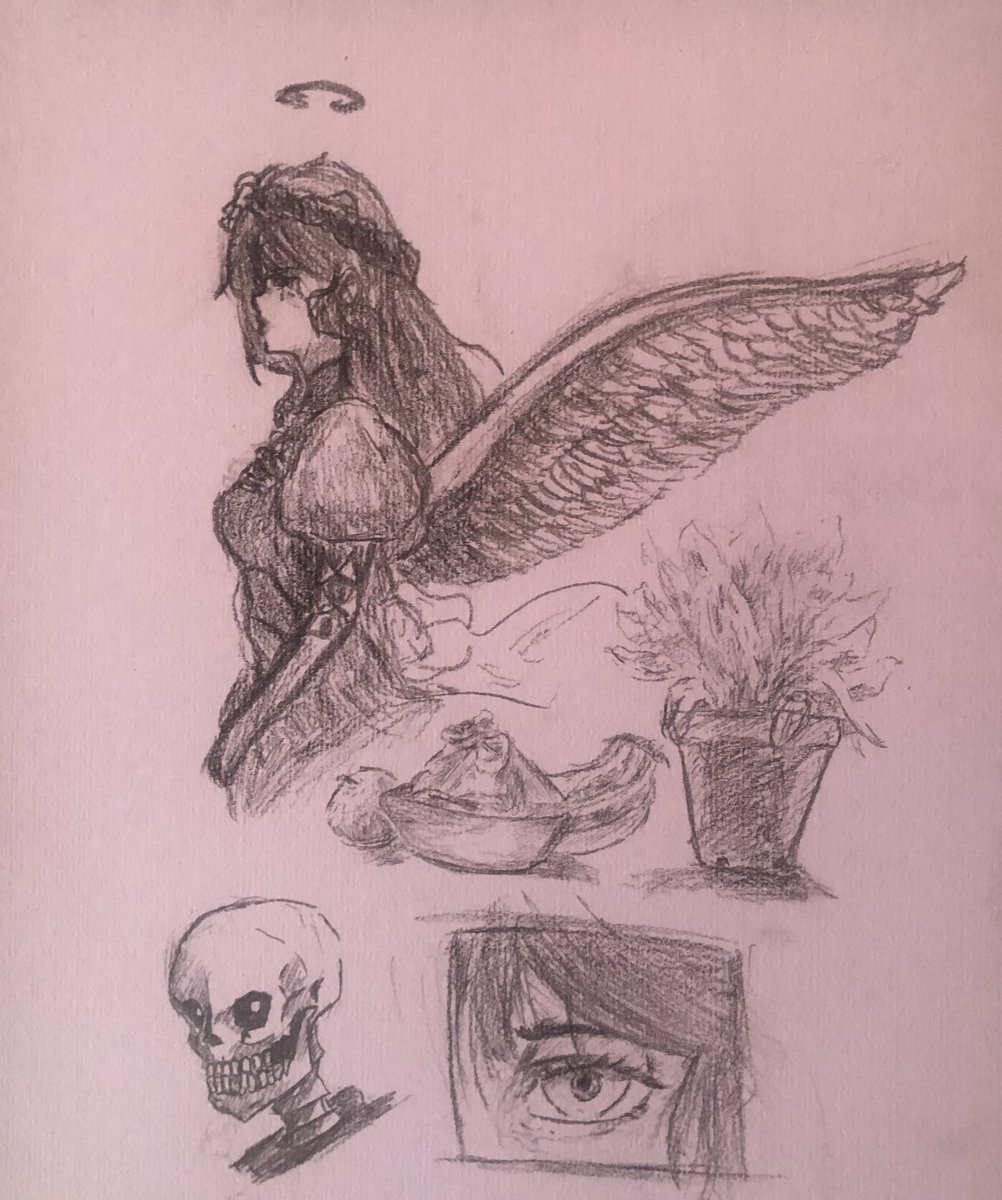 JustVexon's tweet photo. Any tips on how to use charcoal pencils better? https://t.co/XMaOjsCKxr