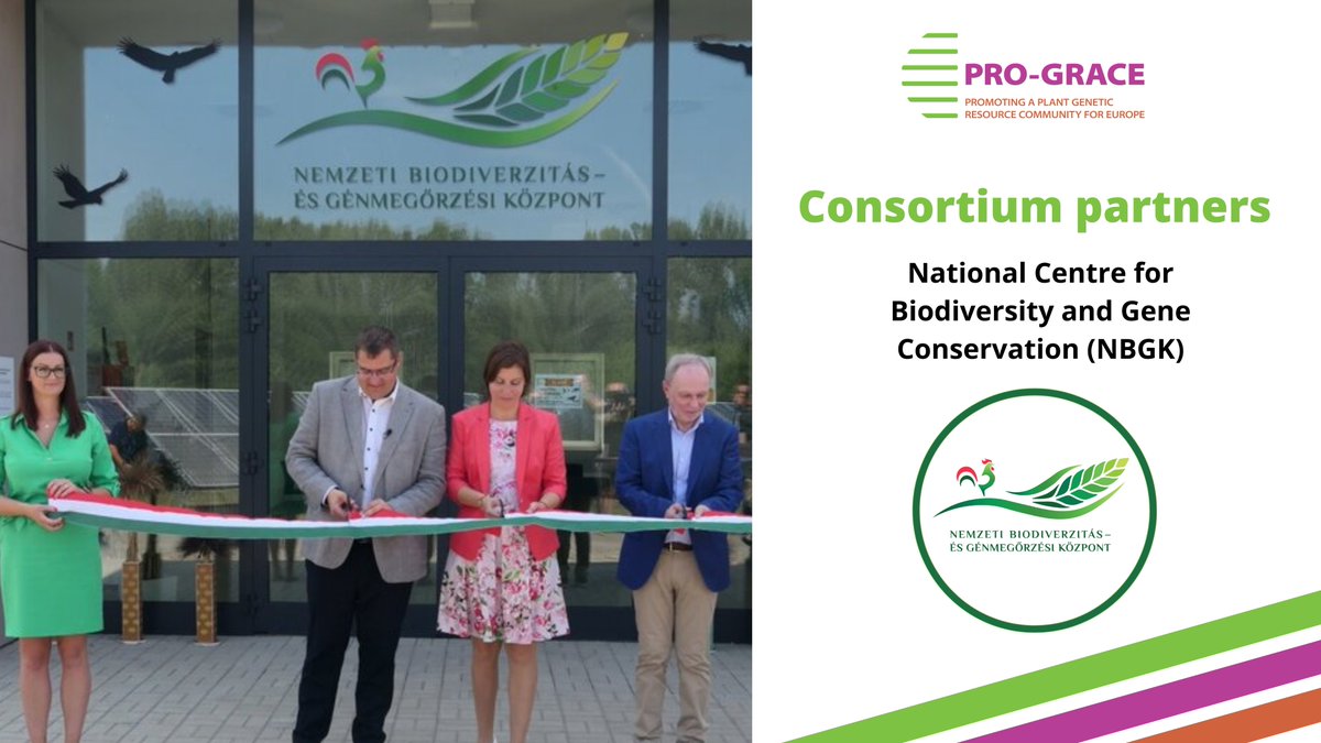 👋 PRO-GRACE Meet &amp; Greet

🌱The National Centre for Biodiversity and Gene Conservation is Hungary’s largest genebank, working to collect &amp; professionally preserve genetic resources displaced from public cultivation.

ℹ️ grace-ri.eu/pro-grace/part…

#plantgeneticresources