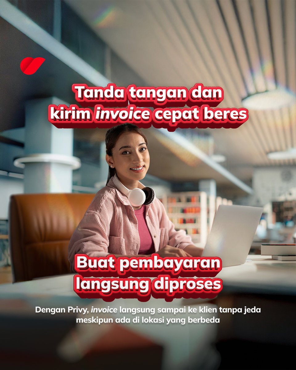 Mendekati akhir bulan jadi deg-degan, baru kirim invoice kira-kira sampai ke klien kapan?

Jangan panik! Pakai Privy Personal Plan, tanda tangani dan kirim inovice sekarang, bisa sampai ke klien saat ini juga. Urus dokumen cepat beres, pembayaran bisa langsung diproses.

Tanda