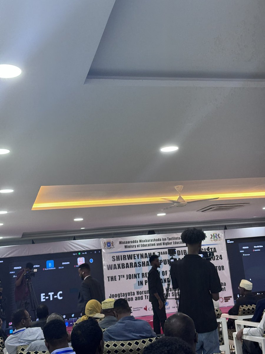 TalobeegF's tweet photo. Happening now the 7th Puntland Joint Review of the Education Sector (JRES). @TalobeegF will contribute to the discussion. https://t.co/Ft4hjp2psT