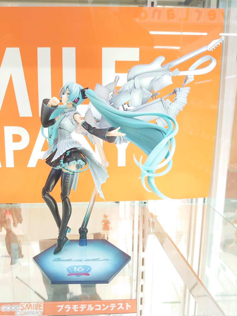kabe3waru's tweet photo. #エディオングッスマコンテスト に #PLAMATEA 初音ミクHappy16thBirthdayVer.を提出しました(^-^)

イラストに寄せて彩度を落とした塗装にしています。
よろしくお願いいたしますm(_ _)m https://t.co/cyUinykblx