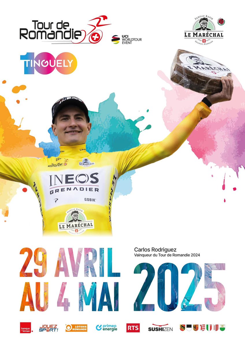 29.04 - 4.05 <a href="/TourDeRomandie/">Tour de Romandie</a> 🇨🇭
Zapraszamy z <a href="/TomaJaro/">Tomasz Jaronski</a> 🎧😊 

<a href="/Eurosport_PL/">Eurosport Polska</a> @StreamMaxPolska 📺
#TDR2025 #EurosportPolska #max