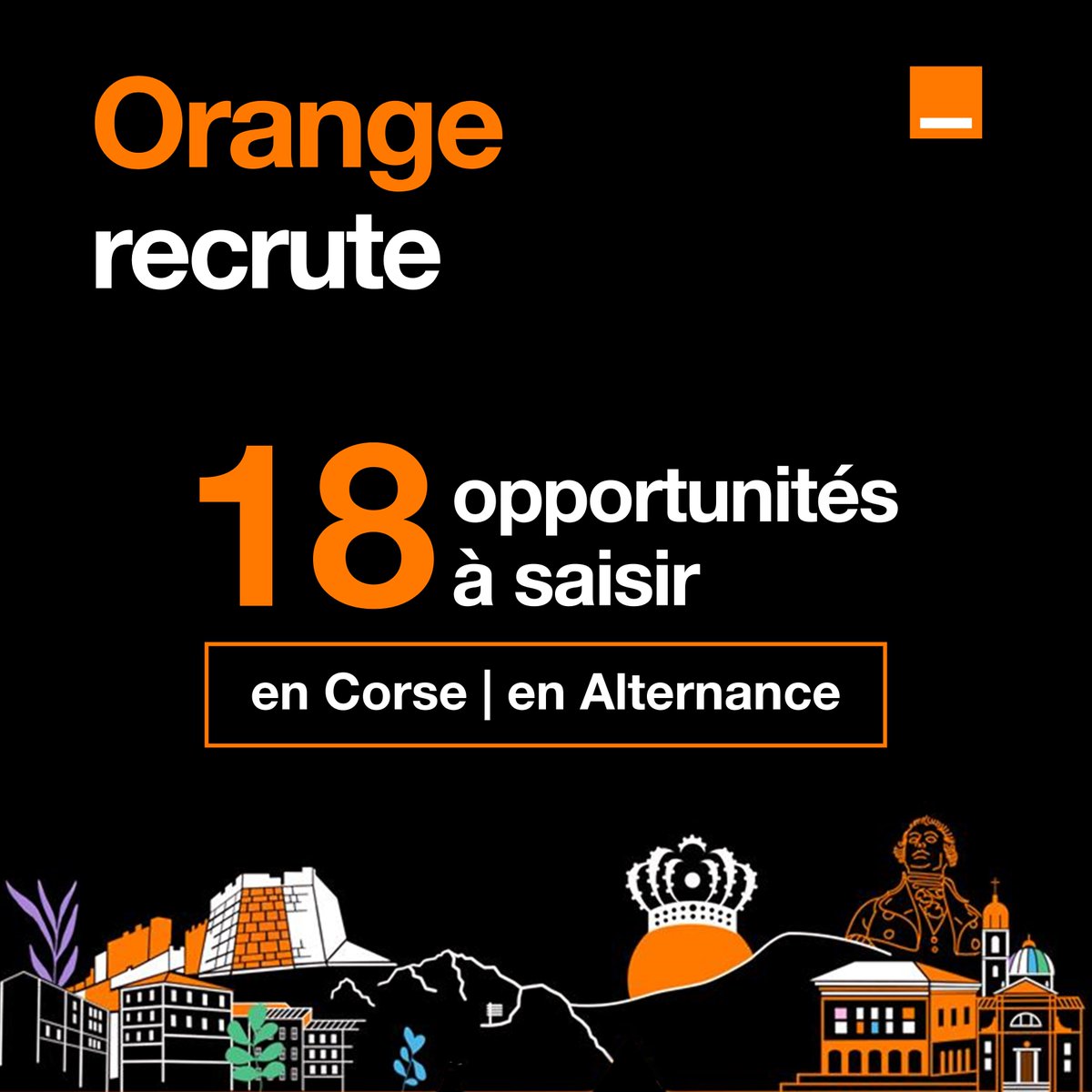 Orange Corse (@orangecorse) on Twitter photo <a href="/OrangeCorse/">Orange Corse</a> recrute, et si c'était pour toi ? 🤔 #Recrutement
📢Data Analyst, Communication, RH, Tech, RSE, Conseiller clientèle ... et plus encore !
🎓 Post bac jusqu’à Bac+5
Postule dès maintenant sur Orange Jobs 👉 oran.ge/4cTj5hv
ou envoie ta candidature à 📩 <a href="/OrangeCorse/">Orange Corse</a> recrute, et si c'était pour toi ? 🤔 #Recrutement
📢Data Analyst, Communication, RH, Tech, RSE, Conseiller clientèle ... et plus encore !
🎓 Post bac jusqu’à Bac+5
Postule dès maintenant sur Orange Jobs 👉 oran.ge/4cTj5hv
ou envoie ta candidature à 📩
