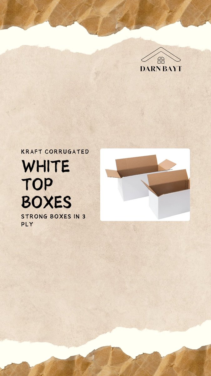 Darnhomes's tweet image. White corrugated perfection for a sophisticated packaging solution.

#corrugatedboxes #whitepackaging #ecommercepackaging #retailpackaging #ecofriendlypackaging #packagingforbusiness #brandingthroughpackaging #business #darnbayt #x