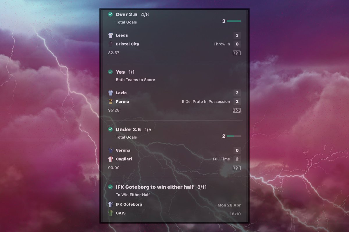 HUGE WIN ALERT 🚨✅

6/1 ACCA absolutely DESTROYED yesterday in our FREE Telegram!!

JOIN HERE for more winners
👇👇
t.me/+XCYeHWxjeIhhN…

#FreeTips #BettingCommunity #bet #bettingtips #BettingX #gamblingX #Tips #tipster