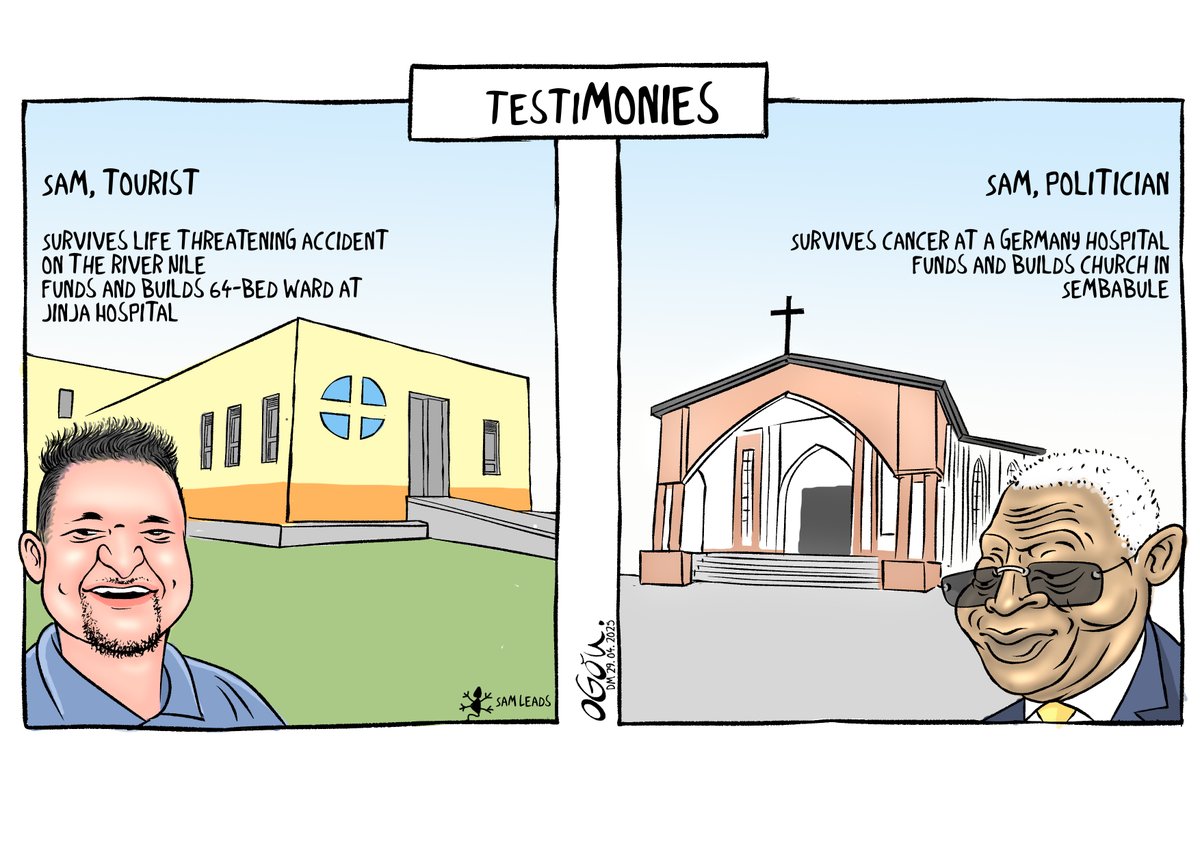 President Yoweri Museveni commended the construction of the All Saints Church in Sembabule District, valued at Shs3b
#MonitorToon