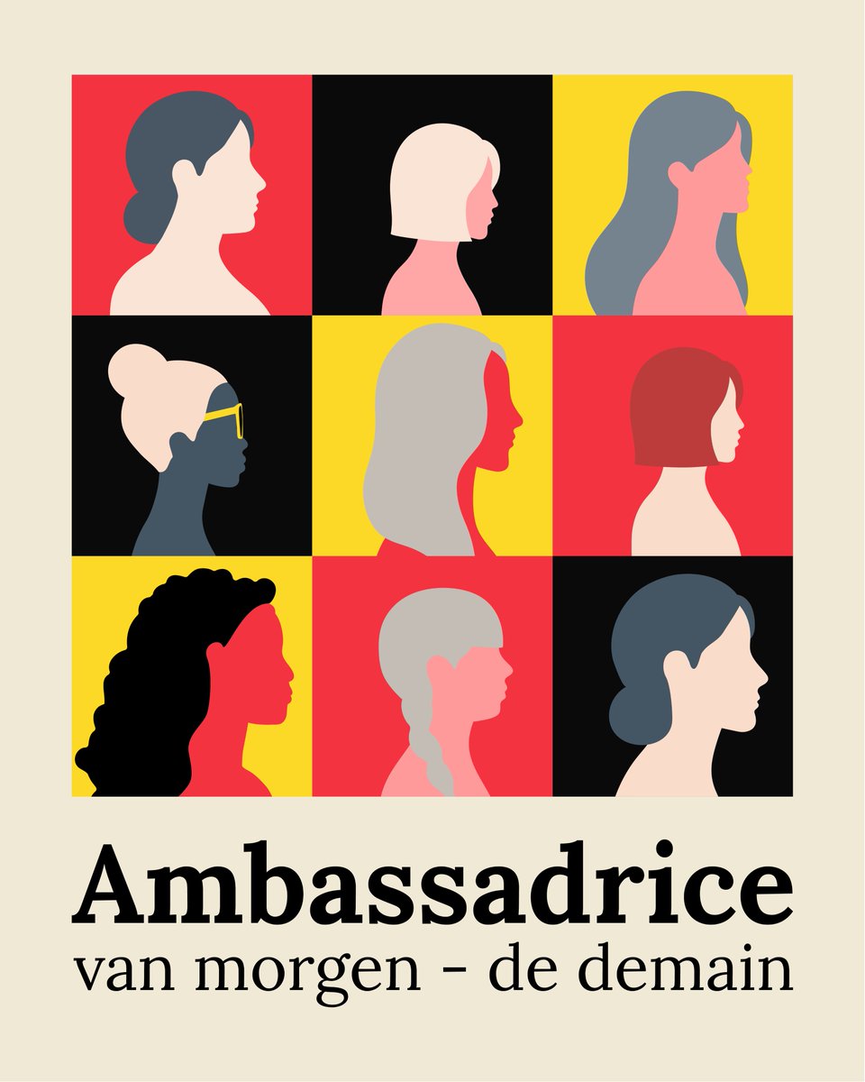 🌍Are you a curious woman aged 20–28, eager to explore diplomacy? Join us on June 26 for a half-day dive into the world of Belgian diplomacy.

Apply by May 31 and take your first step toward a global future!
🔗 forms.office.com/e/gk2J6VFMJY