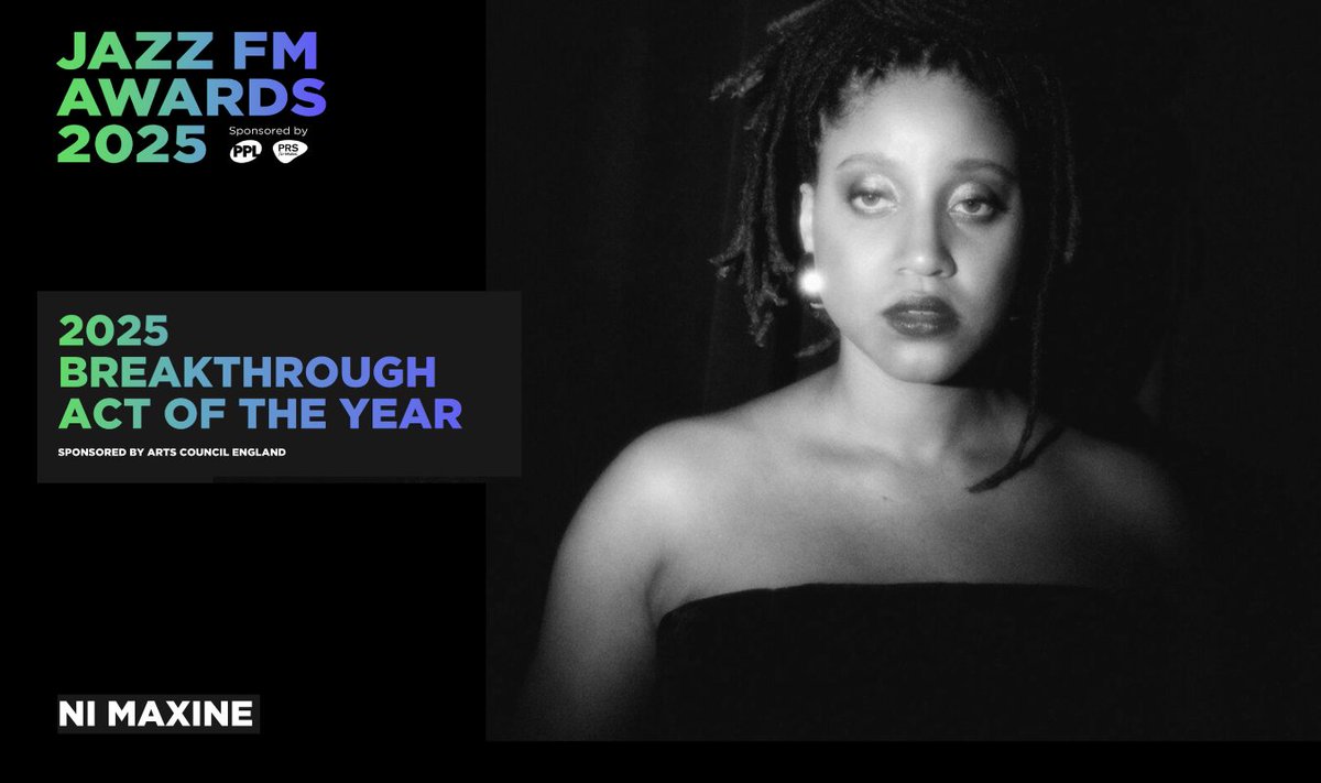 Kudos to Bryony Jarman-Pinto, finalist Vocalist of the Year and Ferg’s Imaginary Big Band in Innovation Award and rising star Ni Maxine - much-deserved Breakthrough Act of the Year. Everyone at Jazz North offers congratulations.

<a href="/ace_thenorth/">Arts Council England, North</a> <a href="/jazzfm/">Jazz FM</a> 

bit.ly/4cXImai