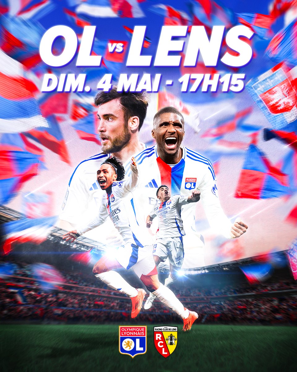 ⌛ Le sprint final continue !

Rendez-vous 𝗰𝗲 𝗱𝗶𝗺𝗮𝗻𝗰𝗵𝗲 pour l’avant-dernière rencontre à domicile de la saison, avec la réception du RC Lens à 𝟭𝟳𝗵𝟭𝟱 👊🔴🔵

🎟️ Réservez dès maintenant vos places et venez pousser nos joueurs vers la victoire 👉