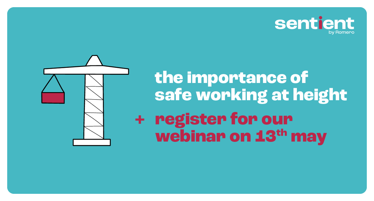 SentientUk's tweet photo. Falls from height remain the leading cause of workplace fatalities in the UK with an average of 50 workers losing their lives each year.

Our team explain the importance of safe working at height.

Plus: register for our webinar on 13th May.

https://t.co/jvnILVcjC1 https://t.co/IrGyTMlG8t