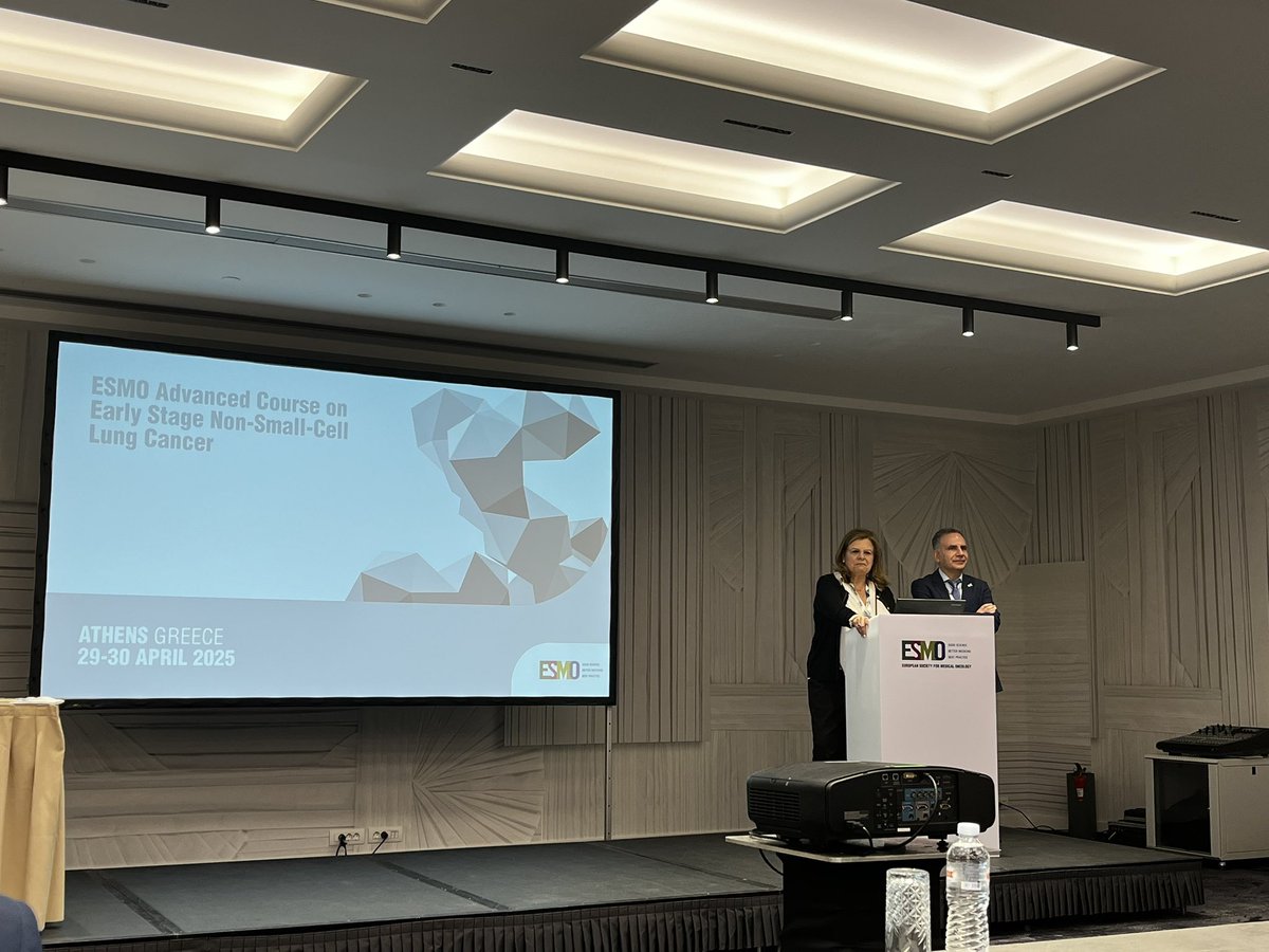 Jarushka Naidoo (@drjnaidoo) on Twitter photo Excited to be in Athens 🇬🇷 for the <a href="/myESMO/">ESMO - Eur. Oncology</a> Advanced Course in NSCLC
Congrats to chairs <a href="/g_mountzios/">Giannis Mountzios</a> <a href="/ElinardouHelena/">Helena Linardou</a> <a href="/peters_solange/">Solange Peters</a> for the opportunity to be here with this stellar faculty 🇮🇪
Looking forward to a few days of excellent learning
<a href="/myESMO/">ESMO - Eur. Oncology</a> <a href="/CancerCentreIre/">Beaumont RCSI Cancer Centre</a> #LCSM Excited to be in Athens 🇬🇷 for the <a href="/myESMO/">ESMO - Eur. Oncology</a> Advanced Course in NSCLC
Congrats to chairs <a href="/g_mountzios/">Giannis Mountzios</a> <a href="/ElinardouHelena/">Helena Linardou</a> <a href="/peters_solange/">Solange Peters</a> for the opportunity to be here with this stellar faculty 🇮🇪
Looking forward to a few days of excellent learning
<a href="/myESMO/">ESMO - Eur. Oncology</a> <a href="/CancerCentreIre/">Beaumont RCSI Cancer Centre</a> #LCSM