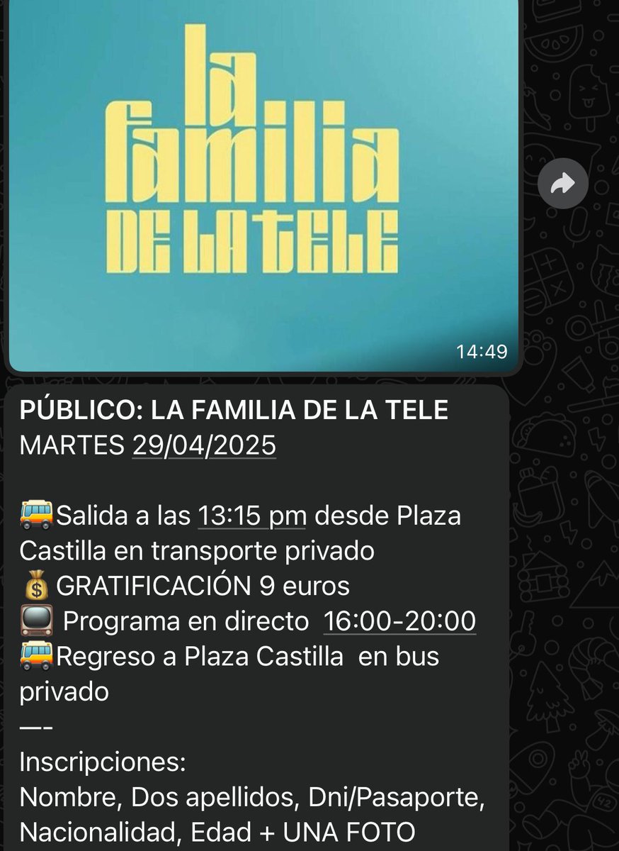 LA FAMILIA DE LA TELE SE ESTRENA HOY, VAMOOOOOOSSS 😍😍😍😍