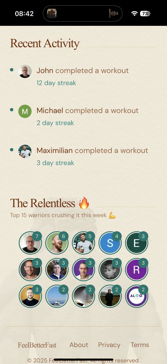 Come on <a href="/_MaxBlade/">Max Blade</a>, do keep up. 😆
Also a big shout out to the people who I see on here every day after I’ve finished my workout!