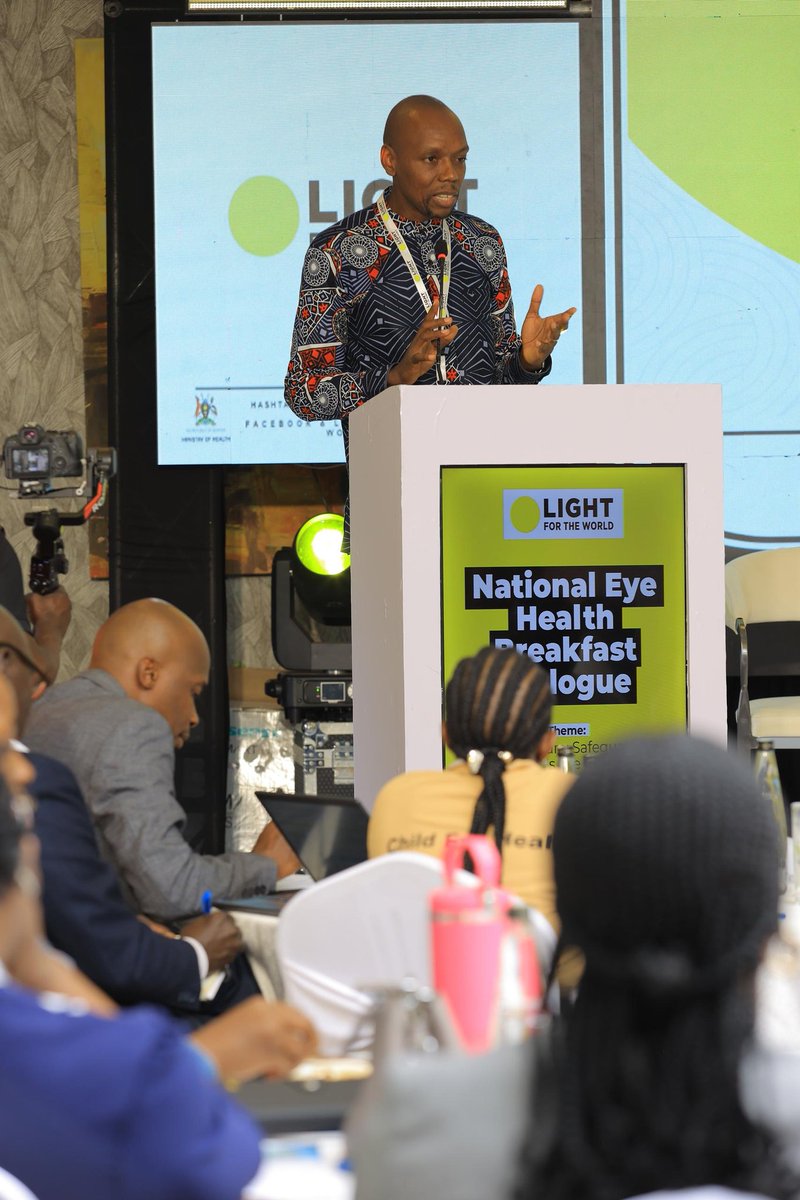Welcome remarks by Country Director <a href="/silkazo/">Silkazo</a> of Light for the World Uganda. At Light for the World, our mission is to spark everlasting change for disability rights and health. 
#123ICanSee #EyeHealthDialogue25
<a href="/LftWUG/">Light For The World Uganda</a>