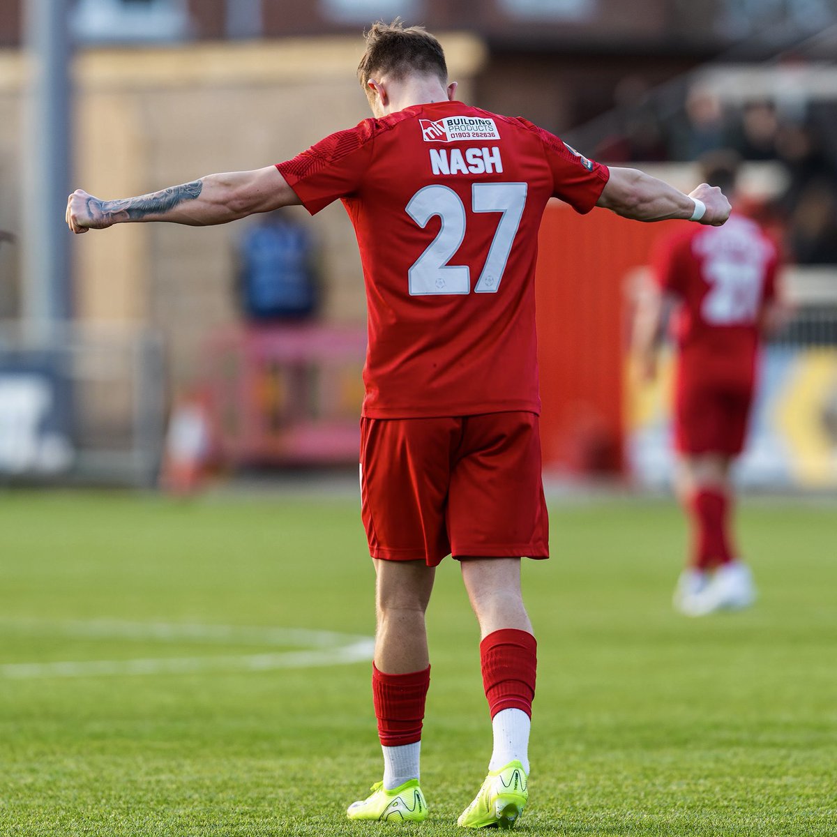 Nashey (@liamnash1) on Twitter photo Play-off season 🫡
Just want to say thanks to the fans for the unbelievable support since I arrived , the Lads and everyone at the club have made it feel like home.
Let’s end on a high 🔥⚽️
<a href="/WorthingFC/">Worthing FC</a> ❤️ Play-off season 🫡
Just want to say thanks to the fans for the unbelievable support since I arrived , the Lads and everyone at the club have made it feel like home.
Let’s end on a high 🔥⚽️
<a href="/WorthingFC/">Worthing FC</a> ❤️