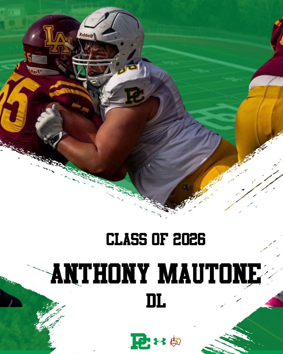 CelticsFootball's tweet photo. Anthony Mautone ‘26  DL
Providence Catholic High School
https://t.co/dRN7Af5CbC
Track&amp;Field
5’11  270lbs https://t.co/dBNSLvgbvv