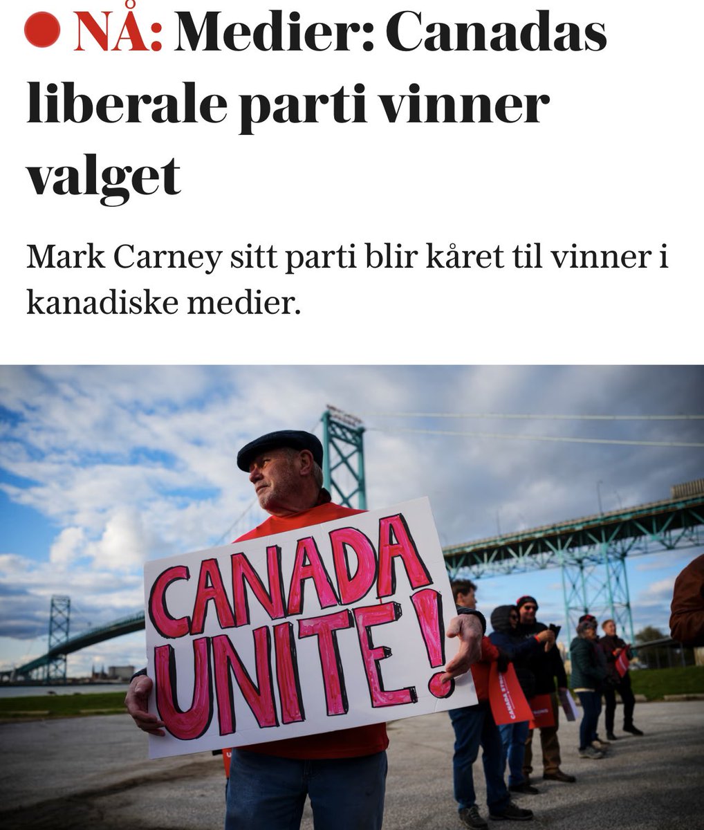 Norwegian Newspaper right now 5:20am!