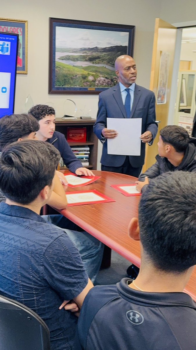 What a day for Everett Alvarez High School! 💙⚽🦅 ⭐️

Our boys soccer team continues to be acknowledged across the county and state for being our division 1 state champions!⭐️⭐️⭐️

Today, we had the privilege of being honored at the CA Senate, Assembly, and the CA Department of