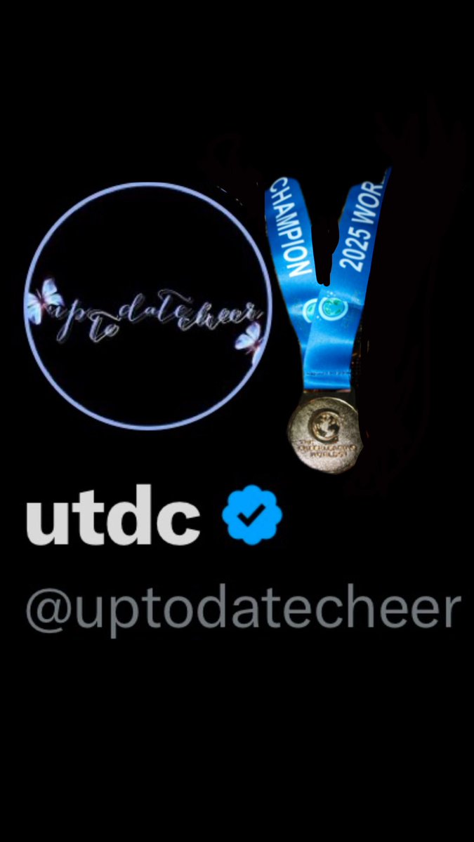 cheerclown420's tweet image. your 2025 GRAND WORLD CHAMPION