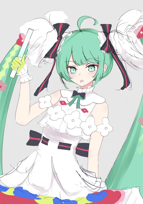 福岡公演、楽しんで!#初音ミク 