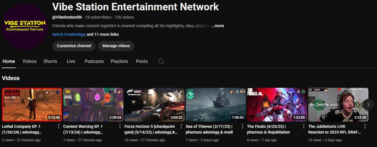 pharroos's tweet photo. YO. new batch of edited episodes and videos of various play throughs and gaming sessions have dropped on the new main youtube channel for the friend group! they’re first of many videos like these, most streams together will be cut this way in the future! https://t.co/zoJLmVCEJh https://t.co/IxmJbqt9bA