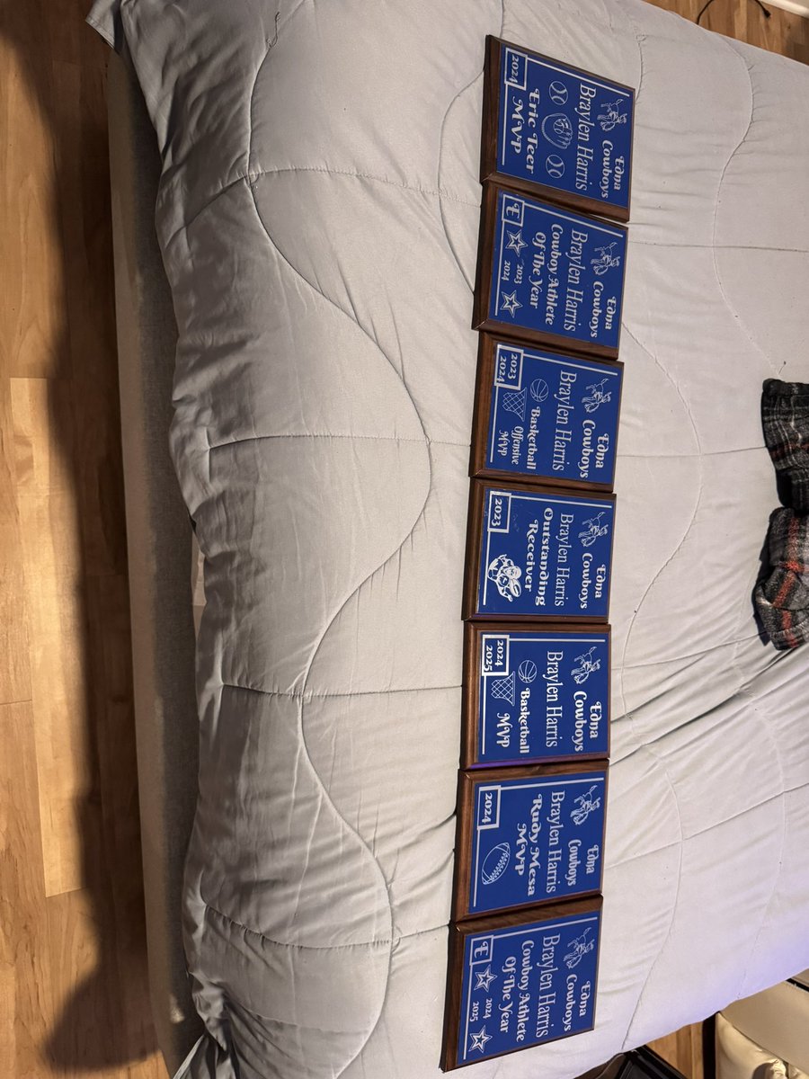 NOTHING BUT GOD!! Thank you <a href="/RideforEISD/">Edna ISD</a> for a great 4 years!
#godisgreat

Cowboy Athlete of the Year
Football MVP
Basketball MVP