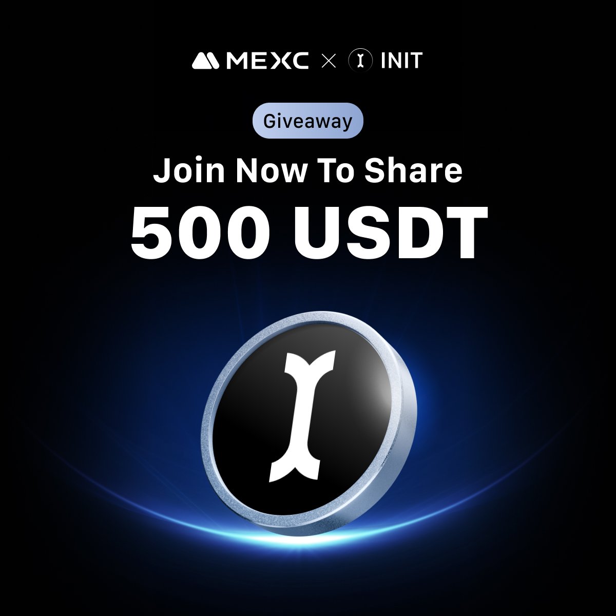 Alpha_MEXC's tweet photo. #MEXC Initia Slogan Contest!

📝 Create a catchy slogan for $INIT and WIN rewards!

👉 How to Join:
1️⃣ Follow @MEXC_Listings, @MEXC_Official and @initia
2️⃣ RT this post
3️⃣ Reply with your best $INIT slogan, and your MEXC UID

💰 Reward: 10 Lucky Winners will share 500 USDT prize pool
⏱️ Period: Now ~ May 7

Trade $INIT on #MEXC 👉 https://t.co/QMIjCUAjZl

Join $INIT Airdrop+ Now 👉 https://t.co/f6ngLsNVmr