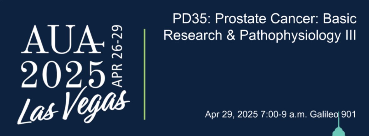 Carissa Chu (@cchumd) on Twitter photo Check out our podium at #AUA25 tomorrow discussing upstream regulators of STEAP1 in prostate cancer, presented by Dr. Sasha Zhu
<a href="/UCSFUrology/">UCSFUrology</a> <a href="/UCSFCancer/">UCSF Helen Diller Family Comprehensive Cancer Ctr</a>
auajournals.org/doi/10.1097/01… Check out our podium at #AUA25 tomorrow discussing upstream regulators of STEAP1 in prostate cancer, presented by Dr. Sasha Zhu
<a href="/UCSFUrology/">UCSFUrology</a> <a href="/UCSFCancer/">UCSF Helen Diller Family Comprehensive Cancer Ctr</a>
auajournals.org/doi/10.1097/01…