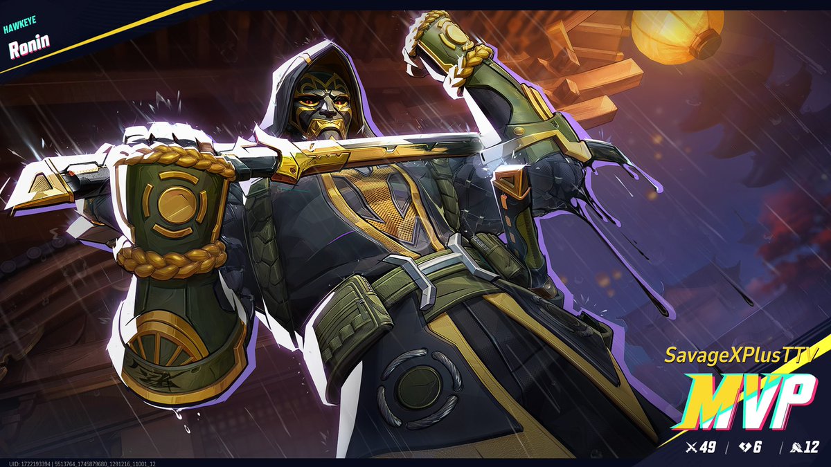 I had to save this one🔥back on the Hawkeye grind #MarvelRivals #MarvelRivalsHawkeye