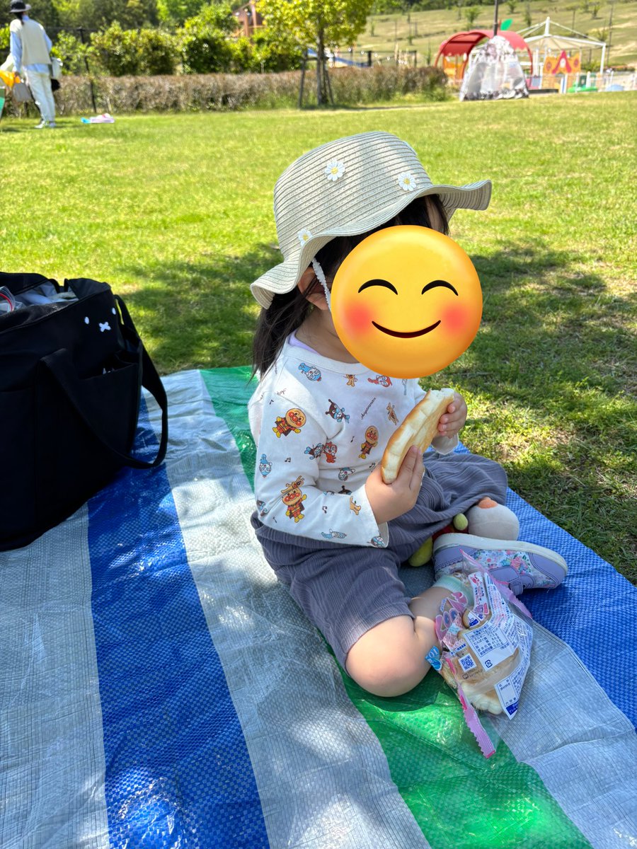 外でピクニック🧺
良い休日。大事にしたい😌