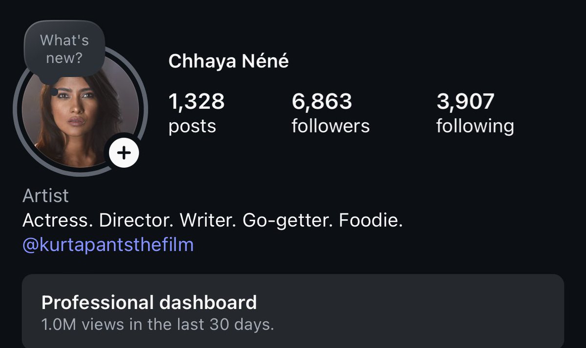ChhayaNene's tweet photo. 1 million views in 30 days! This is insane. Create your own work and keep going. This is insane. So grateful! https://t.co/iNTZGfgXF2