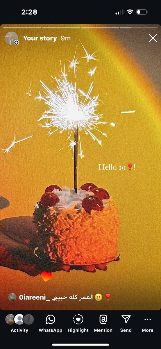 Happy birthday to my ❣️!