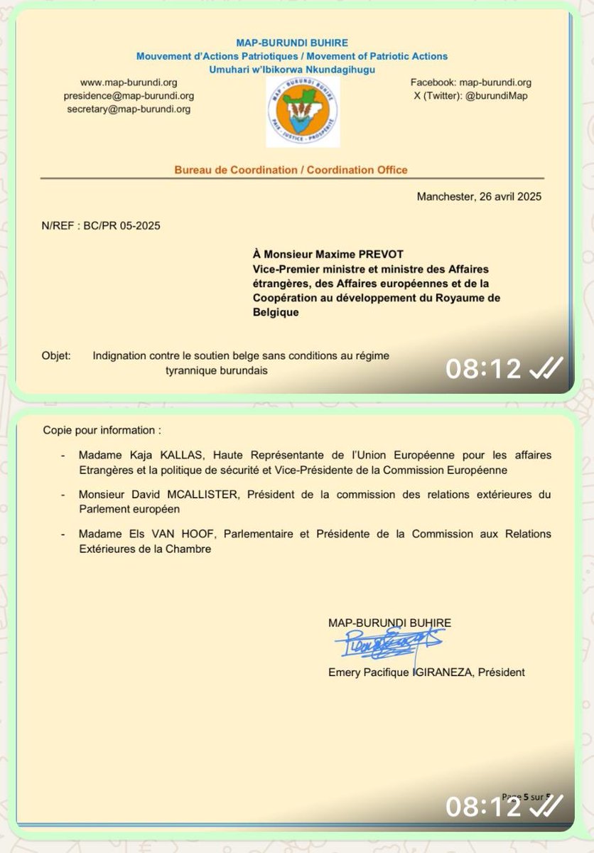 lionel_Mpawe's tweet photo. 1/3 Certains #Burundo-ais ont choisi la trahison plutôt que la loyauté envers leur patrie. Tandis que notre peuple se bat pour sa dignité et son indépendance, d'autres, à l'abri en Occident, s'agitent pour diaboliser le #Burundi auprès des ... https://t.co/GRjHzdozVp
