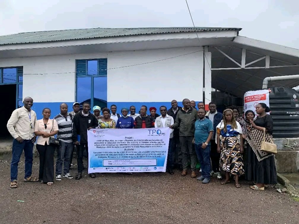 TPO DRC (@drc_tpo) on Twitter photo Renforcement de la prévention et réponse aux VBG, EAS, HS dans le Nord-Kivu : TPO DRC lance un projet complémentaire avec l’appui financier <a href="/SwissDevCoop/">Swiss Development and Cooperation</a>. Cette activité s’est déroulée dans les zones de santé de Nyiragongo et Sake-Kimoka
Plus des détails👇
tpordc.org/detail-activit… Renforcement de la prévention et réponse aux VBG, EAS, HS dans le Nord-Kivu : TPO DRC lance un projet complémentaire avec l’appui financier <a href="/SwissDevCoop/">Swiss Development and Cooperation</a>. Cette activité s’est déroulée dans les zones de santé de Nyiragongo et Sake-Kimoka
Plus des détails👇
tpordc.org/detail-activit…